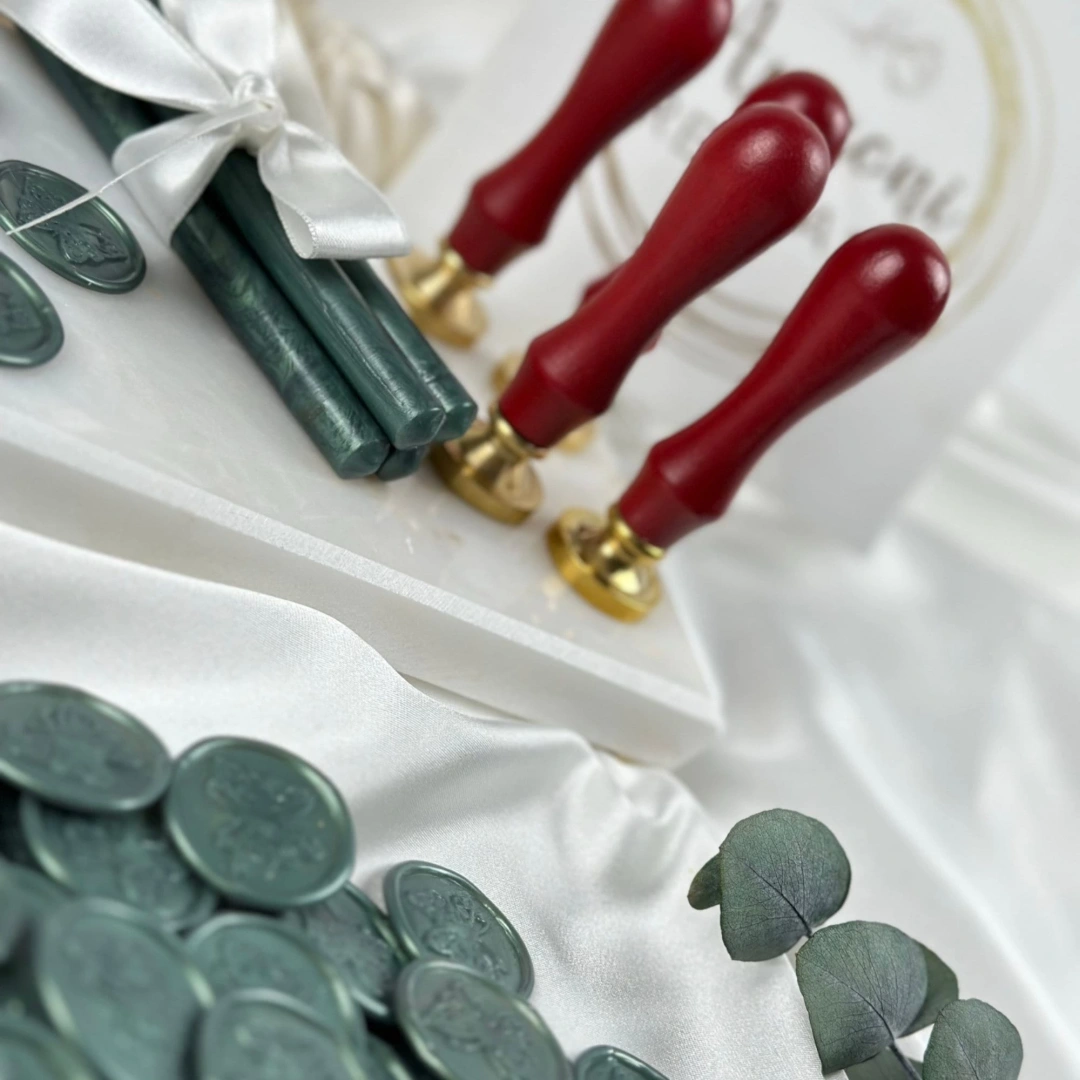 Kişiye Özel Mum Mühür Seti (50li Paket)