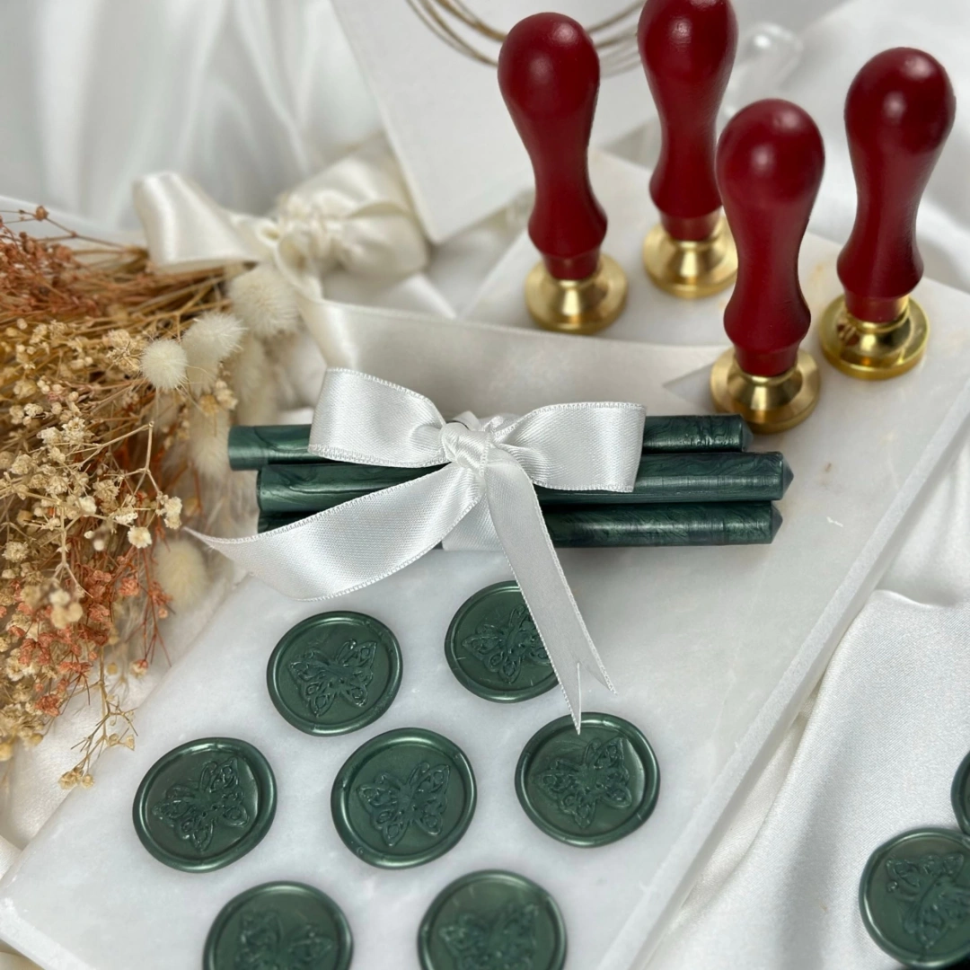 Kişiye Özel Mum Mühür Seti (50li Paket)