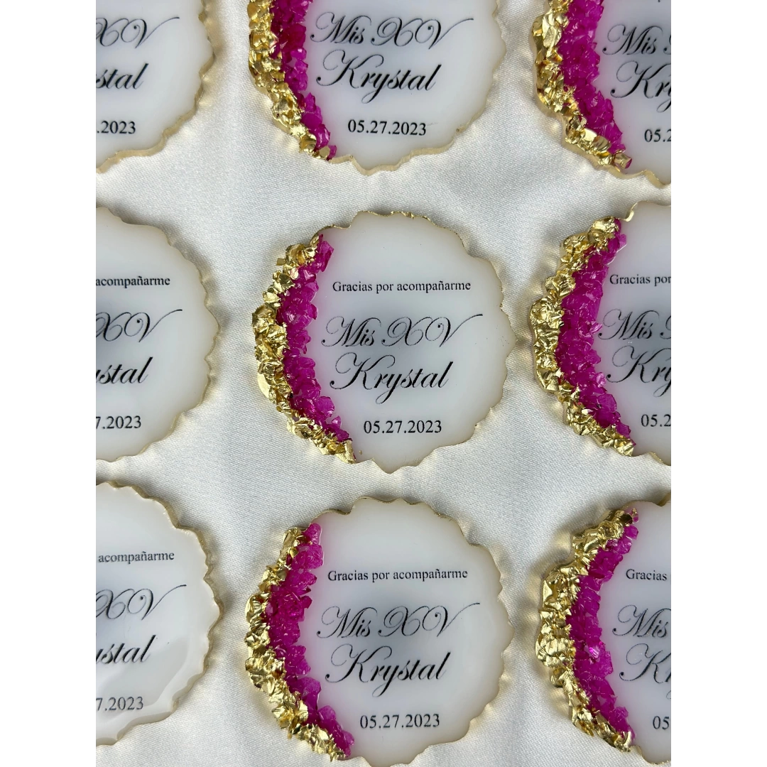 Taşlı Epoksi Magnet - 20 Adet