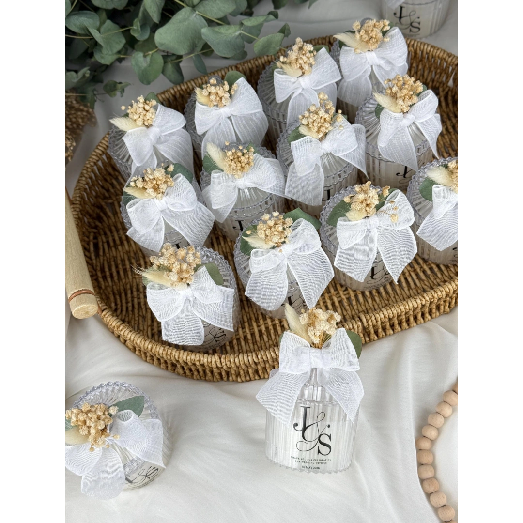 Kişiselleştirilmiş Okaliptüs Mum – 20 Adet