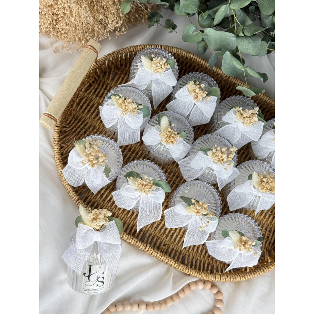 Kişiselleştirilmiş Okaliptüs Mum – 20 Adet