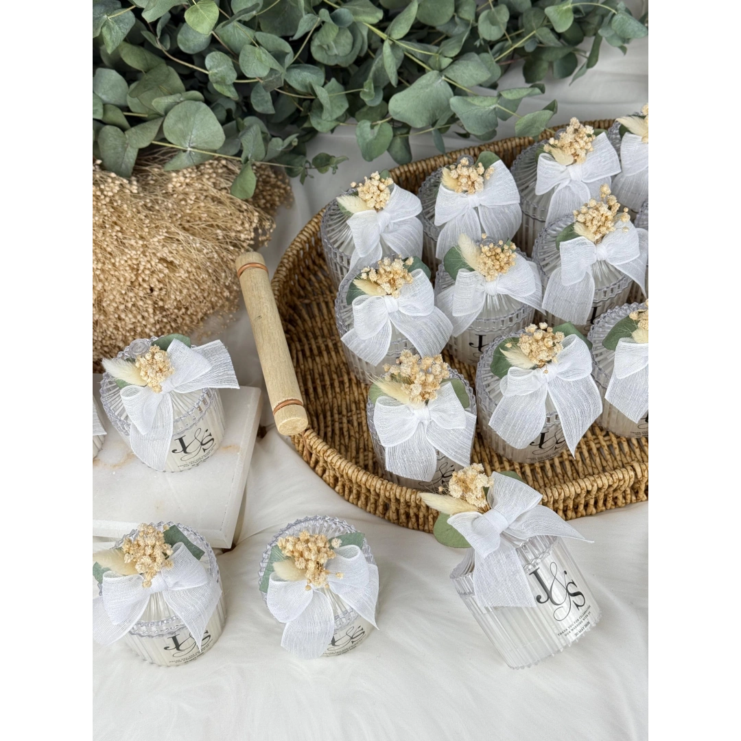 Kişiselleştirilmiş Okaliptüs Mum – 20 Adet