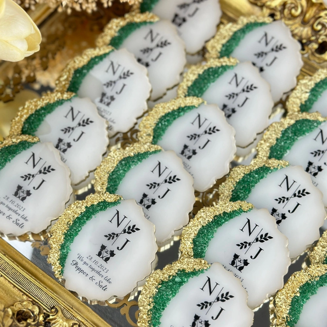 Kişiselleştirilebilir Taşlı Epoksi Magnet – 20 Adet