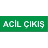Acil Çıkış Etiketi