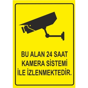 Bu Alan 24 Saat Kameralarla İzlenmektedir Sac Levha