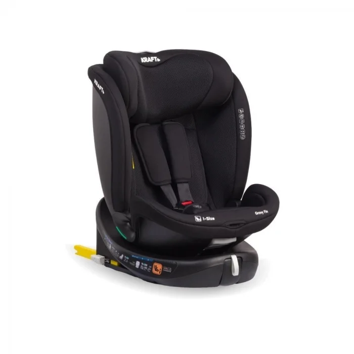 KRAFT GROVY FİX İ-SİZE 0-36 KG SİYAH OTO KOLUĞU 360