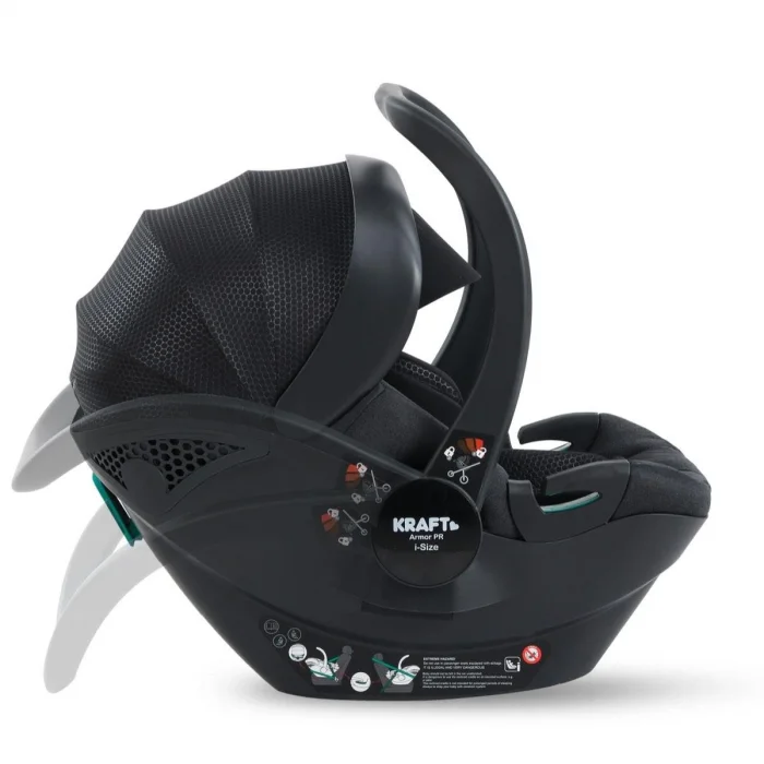 KRAFT Armor PR i-size 0-13 Oto Koltuğu - Siyah