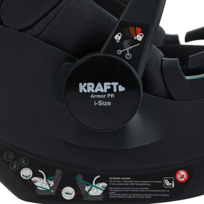 KRAFT Armor PR i-size 0-13 Oto Koltuğu - Siyah