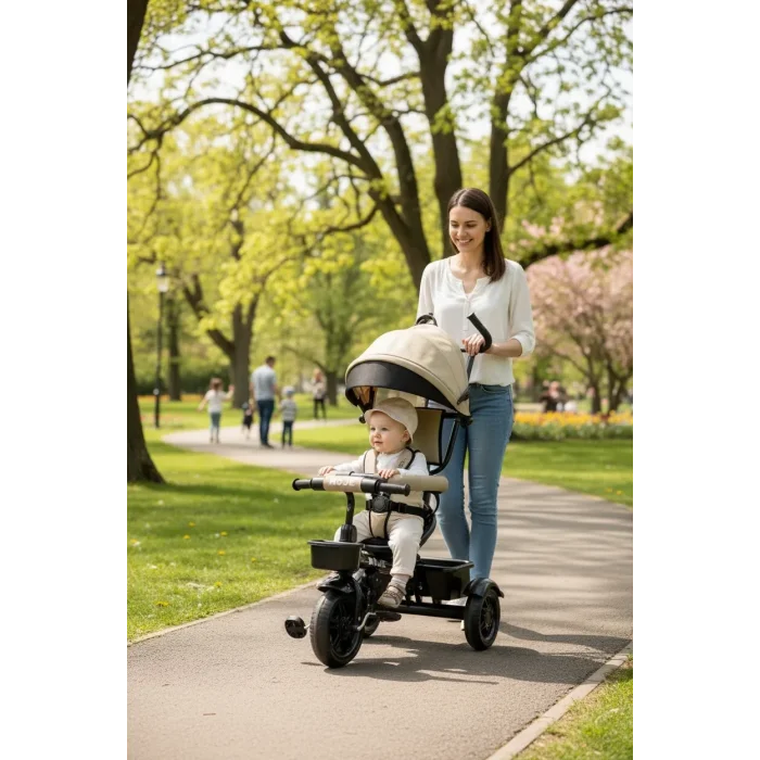 Moje Style 3 Tekerlekli Çocuk Bisikleti Bej