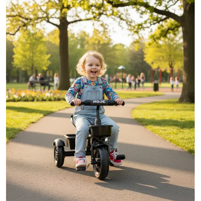 Moje Style 3 Tekerlekli Çocuk Bisikleti Haki