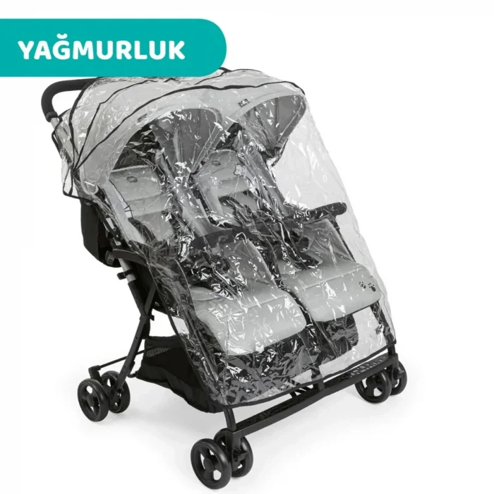 Chicco Ohlala 2 Twin Ultra Hafif İkiz Bebek Arabası