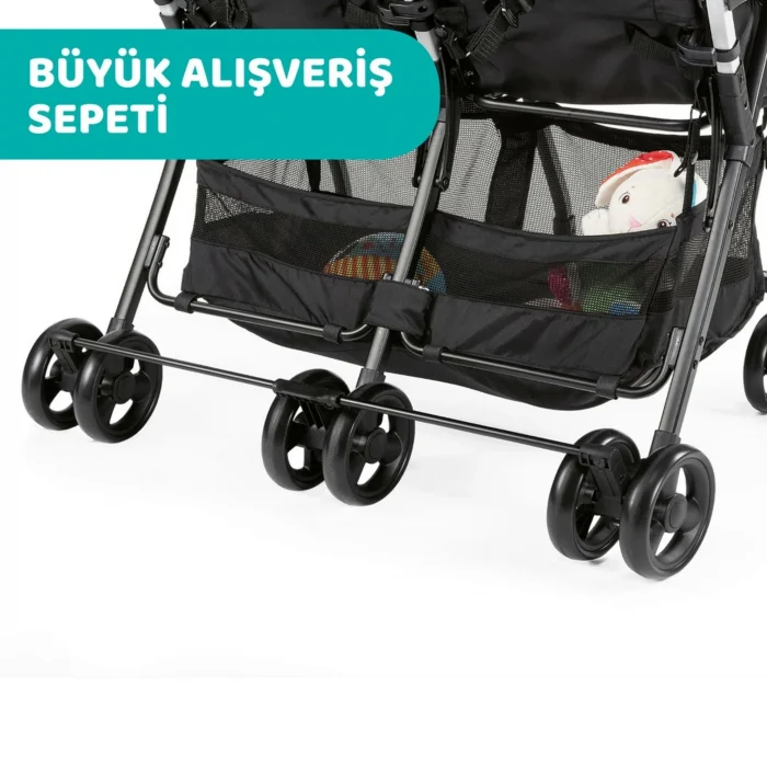 Chicco Ohlala 2 Twin Ultra Hafif İkiz Bebek Arabası