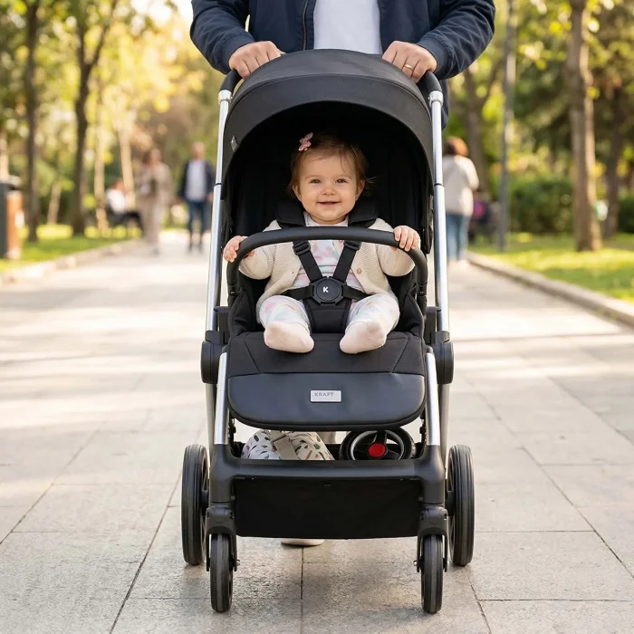 KRAFT PARLE TRAVEL SİSTEM BEBEK ARABASI PREMİUM PLUS