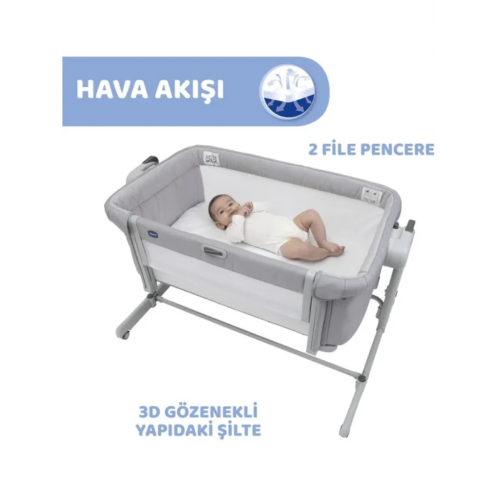 CHICCO NEXT2ME MAGIC EVO GREY MIST