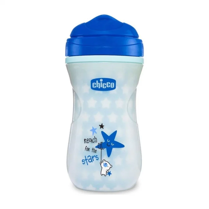 CHİCCO MAVİ 14M+  PARLAYAN ALIŞTIRMA BARDAĞI