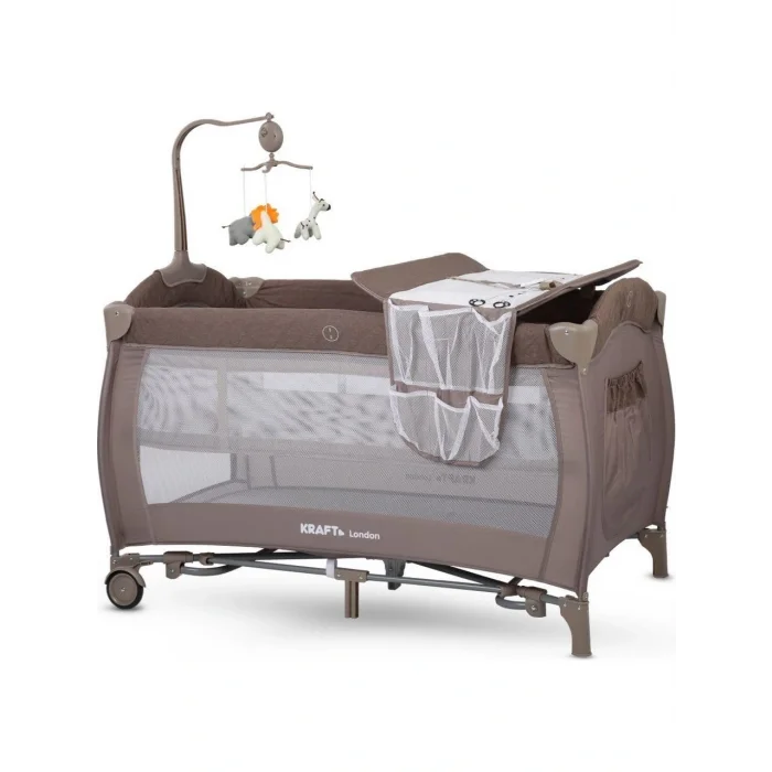 KRAFT LONDON OYUN PARKI 70X120/DARK-BEIGE