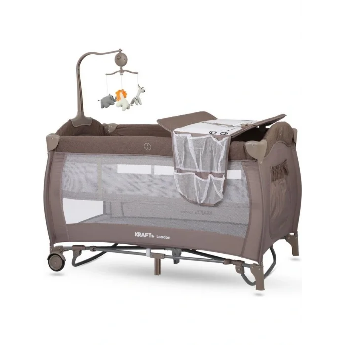KRAFT LONDON OYUN PARKI 70X120/DARK-BEIGE