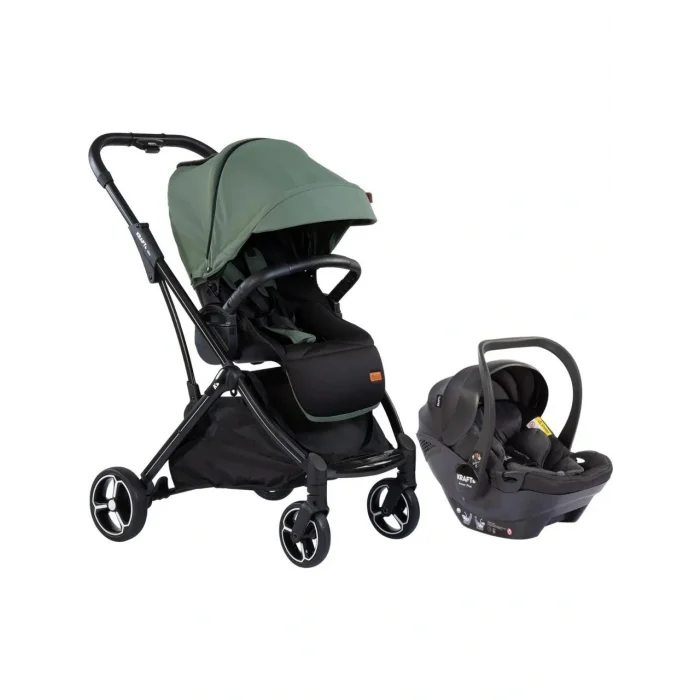 KRAFT VİVA I-SİZE GREEN TRAVEL SİSTEM BEBEK ARABASI