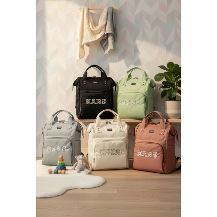 MAMS DORA ANNE BEBEK ÇANTASI/GRİ