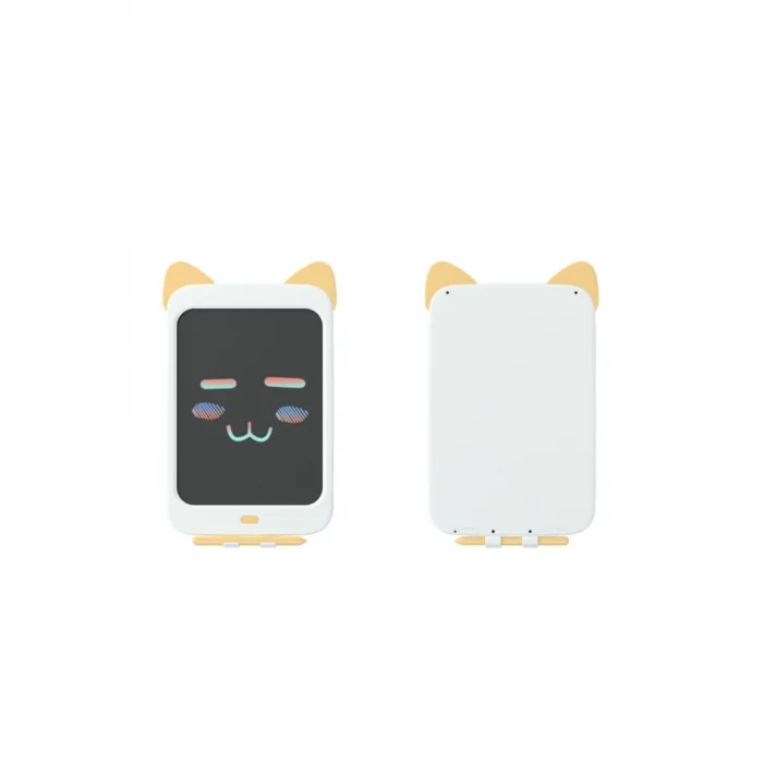 WİCUE 10 SARI KEDİ LCD DİJİTAL ÇİZİM TABLETİ/SARI/