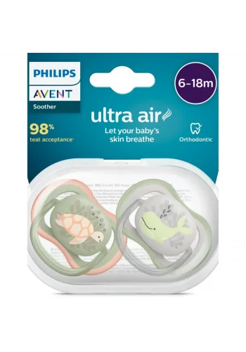AVENT SCF085/60 ERKEK ULTRA AİR 6-18 AY 2Lİ EMZİK