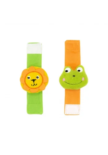 BABYJEM 471 ÇINGIRAKLI ÇORAP VE BİLEKLİK ASLAN-KURBAĞA