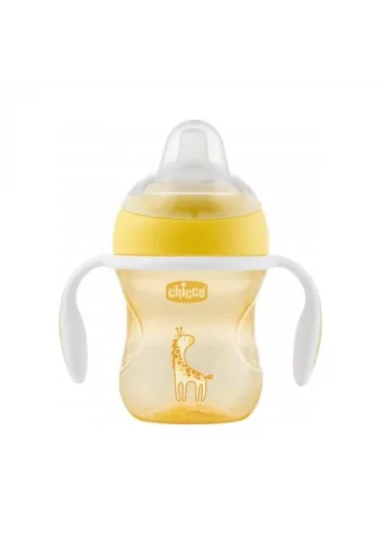 CHİCCO SARI ZÜRAFA 4 AY+ YUMUŞAK UÇLU GEÇİŞ BARDAĞI