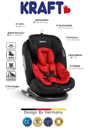 KRAFT KING FİX RED OTO KOLTUĞU