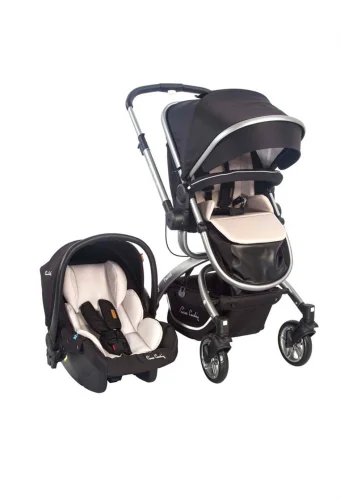 Pierre Cardin Twist +Plus Bebek Arabası Siyah