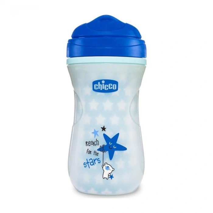 CHİCCO MAVİ 14M+  PARLAYAN ALIŞTIRMA BARDAĞI