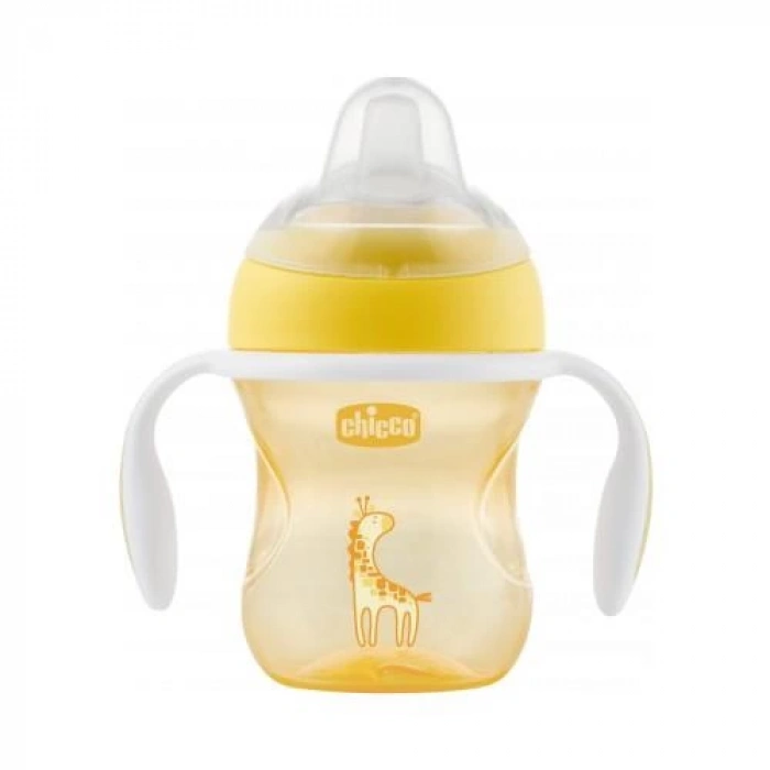 CHİCCO SARI ZÜRAFA 4 AY+ YUMUŞAK UÇLU GEÇİŞ BARDAĞI