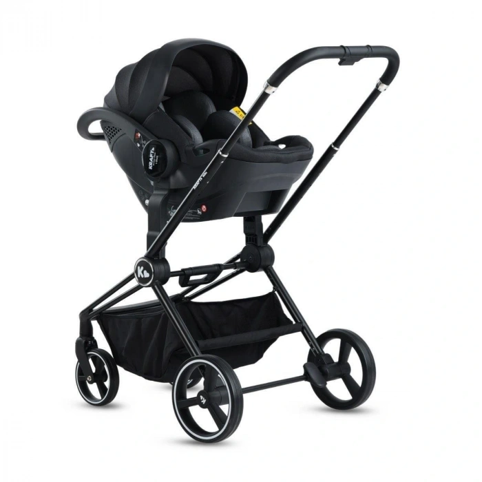 KRAFT MILA( MİKA) TRAVEL SİSTEM BEBEK ARABASI/BLACK GREEN