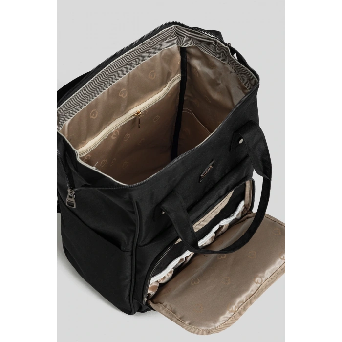 MAMS DORA ANNE BEBEK ÇANTASI/SİYAH