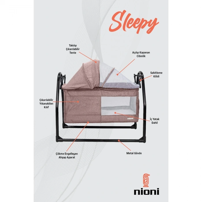 NİONİ SLEEPY BEJ  BEŞİK