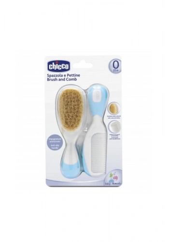 CHICCO MAVİ FIRÇA VE TARAK SETİ