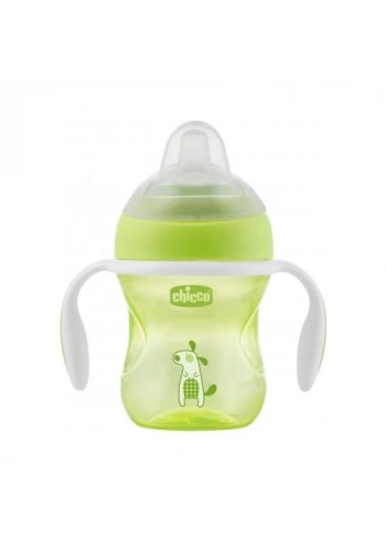 CHİCCO YEŞİL KÖPEK 4 AY+YUMUŞAK UÇLU GEÇİŞ BARDAĞI