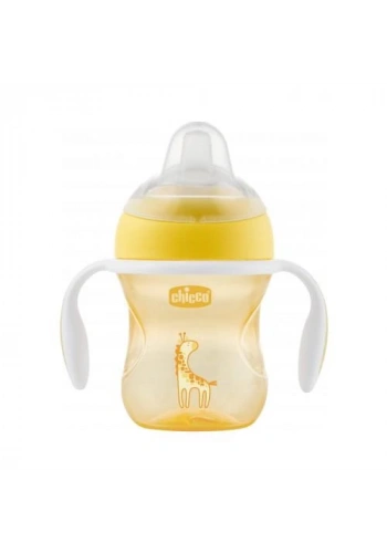 CHİCCO SARI ZÜRAFA 4 AY+ YUMUŞAK UÇLU GEÇİŞ BARDAĞI