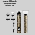 0.1 mm Hassas Kesim Tıraş Makinesi Şarjlı Metal Gövde