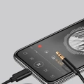 1 Metre Lightning to Aux Çevirici Kablo Stereo Ses Yüksek Kalite