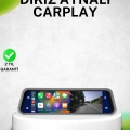 10 İnç Tam Dokunmatik Dikiz Aynası Kamera Ön Arka Full HD