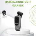 10 Saat Konuşma Süreli Klipsli Bluetooth Kulaklık