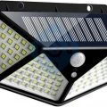 100 Led Dış Mekan Solar Aydınlatma Fotoselli Solar Lamba Hareket Sensörlü