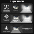 100 Led Dış Mekan Solar Aydınlatma Fotoselli Solar Lamba Hareket Sensörlü