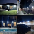 100 Led Dış Mekan Solar Aydınlatma Fotoselli Solar Lamba Hareket Sensörlü