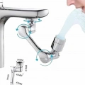 1080° Çok Yönlü Musluk Aparatı Püskürtme ve Köpük Akışlı