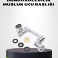 1080° Dönebilen Musluk Ucu – Su Tasarruflu, Esnek ve 360° Çift Eksenli Başlık (Kopya)