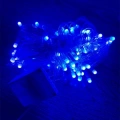 10m 100 Led Damla Uçlu Mavi Işık Şeffaf Kablo Mz-17-6