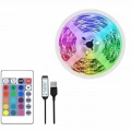 10M Şerit Led İç Mekan Renkli Rgb Şerit Led Kumandalı