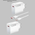 120W Hızlı Şarj Başlığı Ultra Güçlü Type-C Adaptör Kablo Dahil