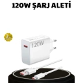 120W Ultra Hızlı Şarj Adaptörü USB-C Destekli Güçlü Şarj Teknolojisi